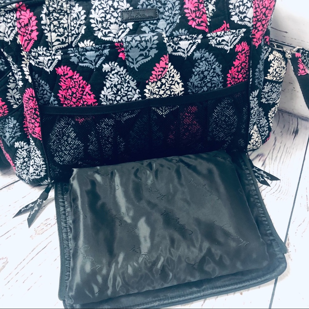 Vera Bradley Quilted Baby Bag Diaper Bag Northern Lights - Picture 3 of 16